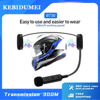 Bluetooth 5.3 Motorcycle Helmet Headset Wireless Riding Headphone Anti-interference Motor Bike Handsfree Helmet Headsets