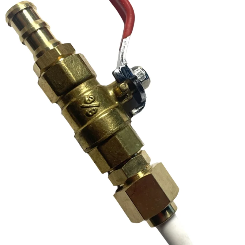 WORTHOWN-petit pistolet de sablage Mobile pistolet de sablage à Valve pour réservoirs de sablage de 5 gallons avec buse d'air