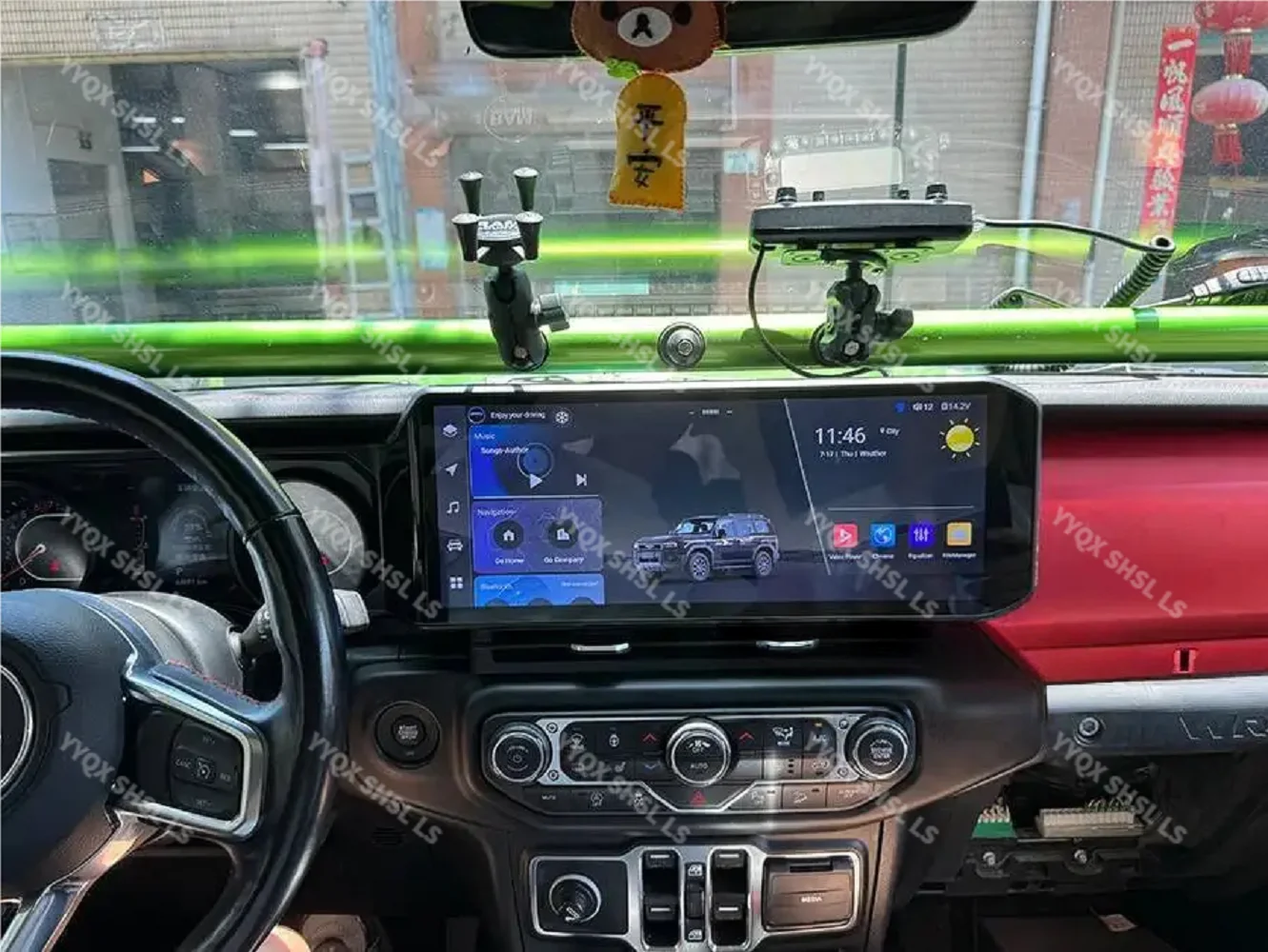 LS Autoradio For JEEP Wrangler JL 2018 2019 2020 2021 Gladiator Car Radio Multimedia Video Player GPS Navi Carplay Head Unit - Image 5