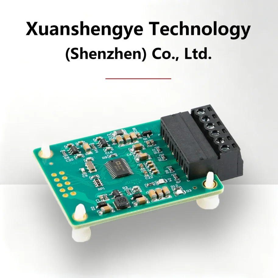 AD7190 24-bit ADC High Precision Strain Acquisition Module / Pressure Acquisition Module for Strain Bridge