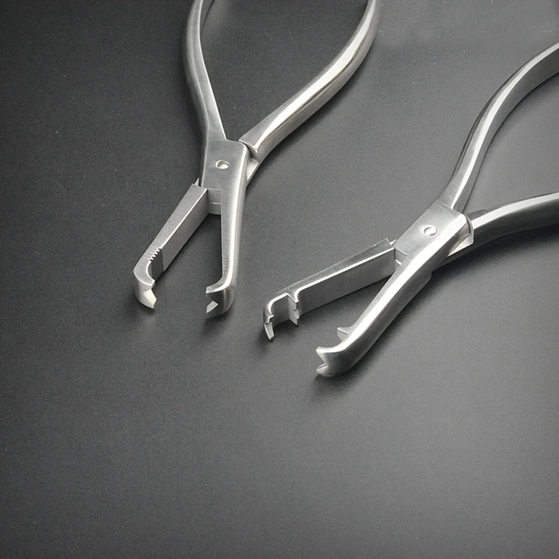 Urządzenie medyczne ortopedyczne, kleszcze do trzymania kości z dwoma lub czterema zębami Kleszcze do redukcji złamań ze stali nierdzewnej