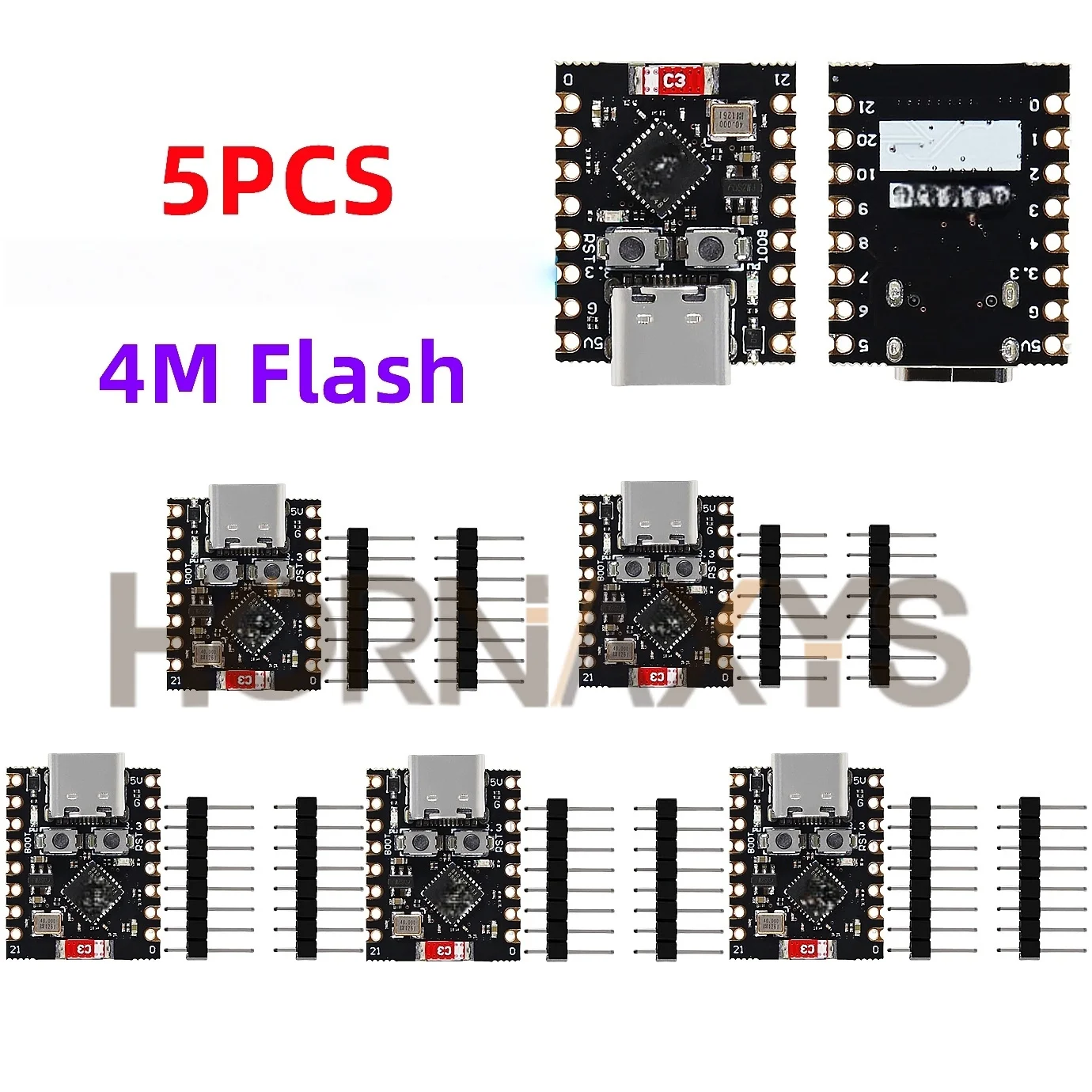 1-10 Stück ESP32-C3 Entwicklungsboard mit ESP32 SuperMini Entwicklungsboard ESP32 WiFi Bluetooth mit 4M Flash C3