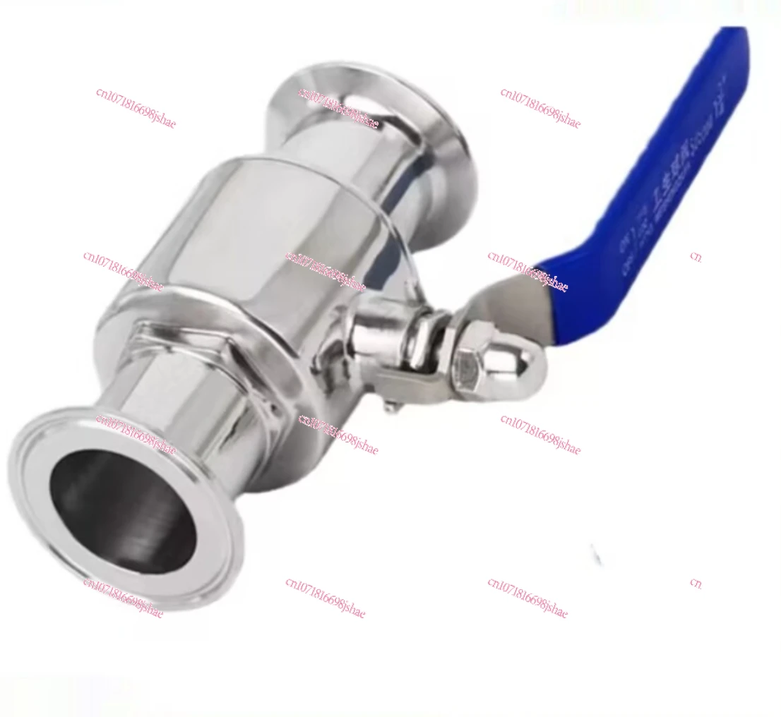 304/316L Stainless Steel Sanitary Grade Quick-loading Ball Valve Quick-opening Snap-on Food Grade Straight-through Fast Valve