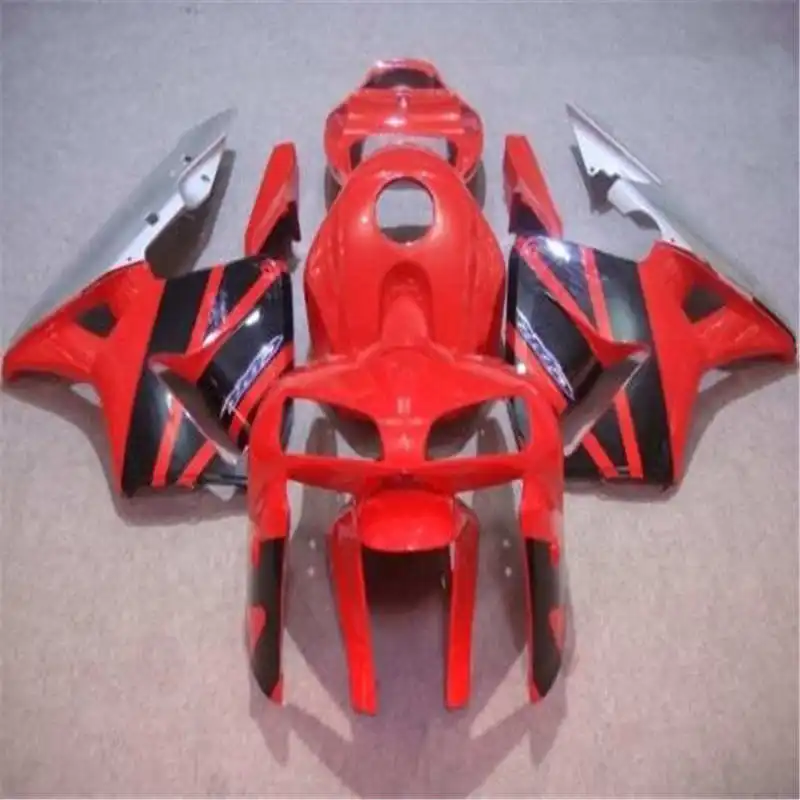 

Nn-New Injection ABS Plastic in Motorcycle Full Fairings For CBR600 CBR600RR F5 05 - 06 2005 2006 Fairing Kits red silver black