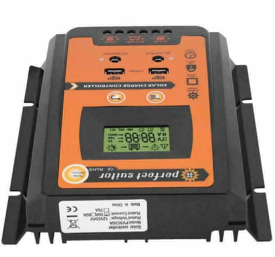 12/24V 70A MPPT Solar Charge Controller Panel Battery Regulator Dual USB New