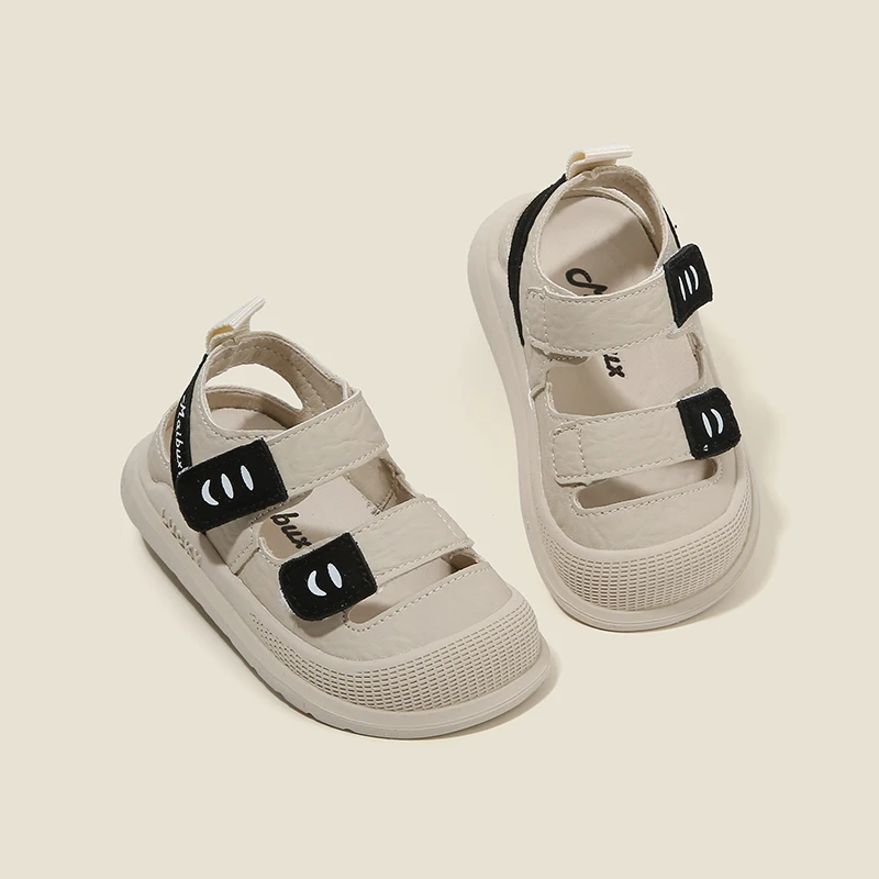 

Children's sandals anti-kick infant summer new boys soft sole toddler baby learning shoes