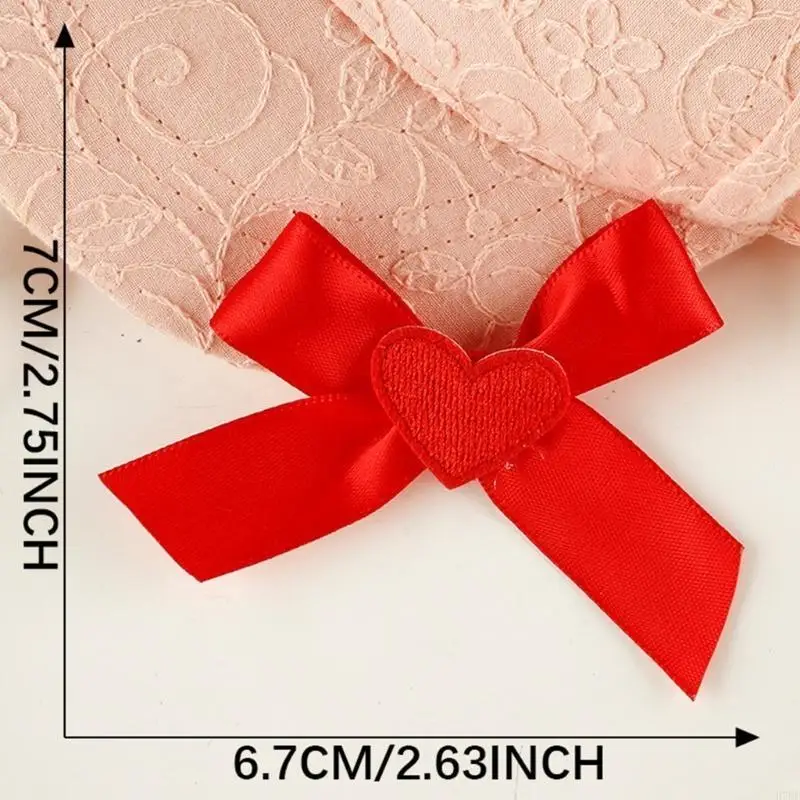 20pcs gisted color gelsed 컬러 보우 노트 아플리케 패치를위한 공급 공예품 h7ef