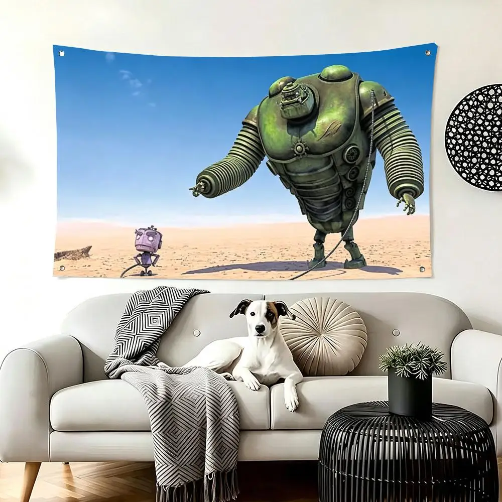 Animation Y-Yak Giant King Mystic Realm Flags  For Living Room Home Dorm Decor Wall Outdoor Camping Party Banner Gifts