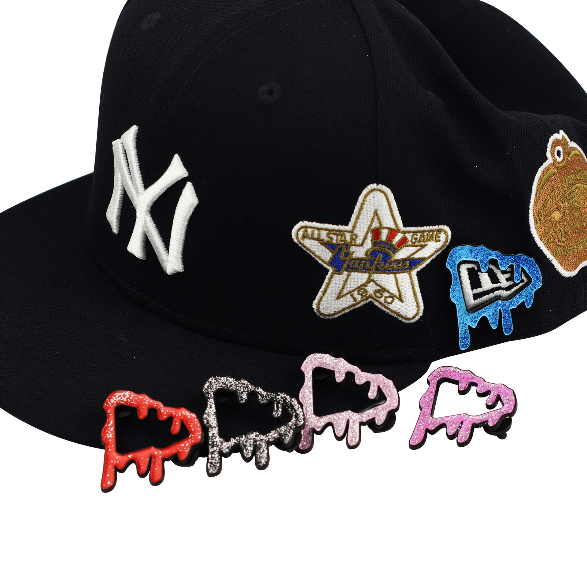 Mexican Style Hard Enamel Hat Pins Metal Lapel Badge Brooch for New Era Baseball Caps Club Fashion Decoration Collectible Supply
