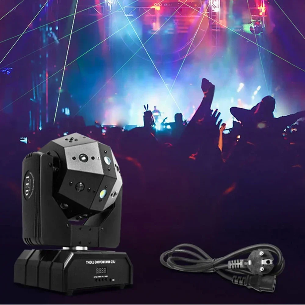 16in1 Rgbw Bewegende Hoofdverlichting Dmx512 Nachtclub Professionele Schudlichten Dj Bar Effecten Apparatuur Disco Laserlicht