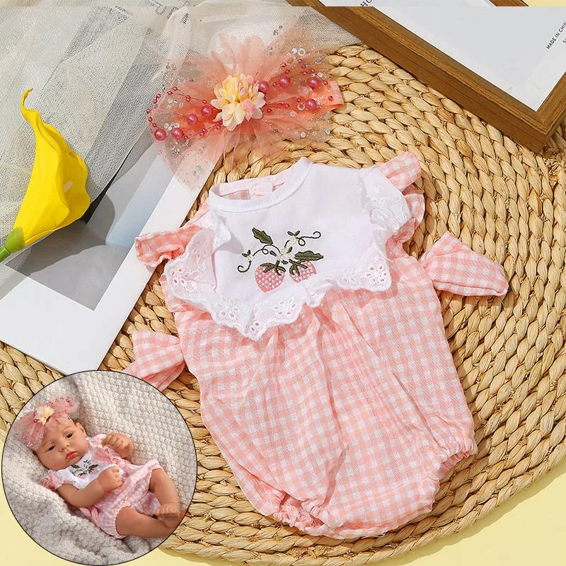 Ropa para muñeca bebé Reborn de 15,75 pulgadas, suéter, mono, accesorios de ropa, moda bonita para muñeca bebé de 40cm, accesorios