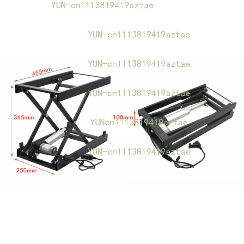 2500N Thrust Multifunctional Furniture Electric Lifting Coffee Table Iron Frame Hardware Bracket With USB Charging