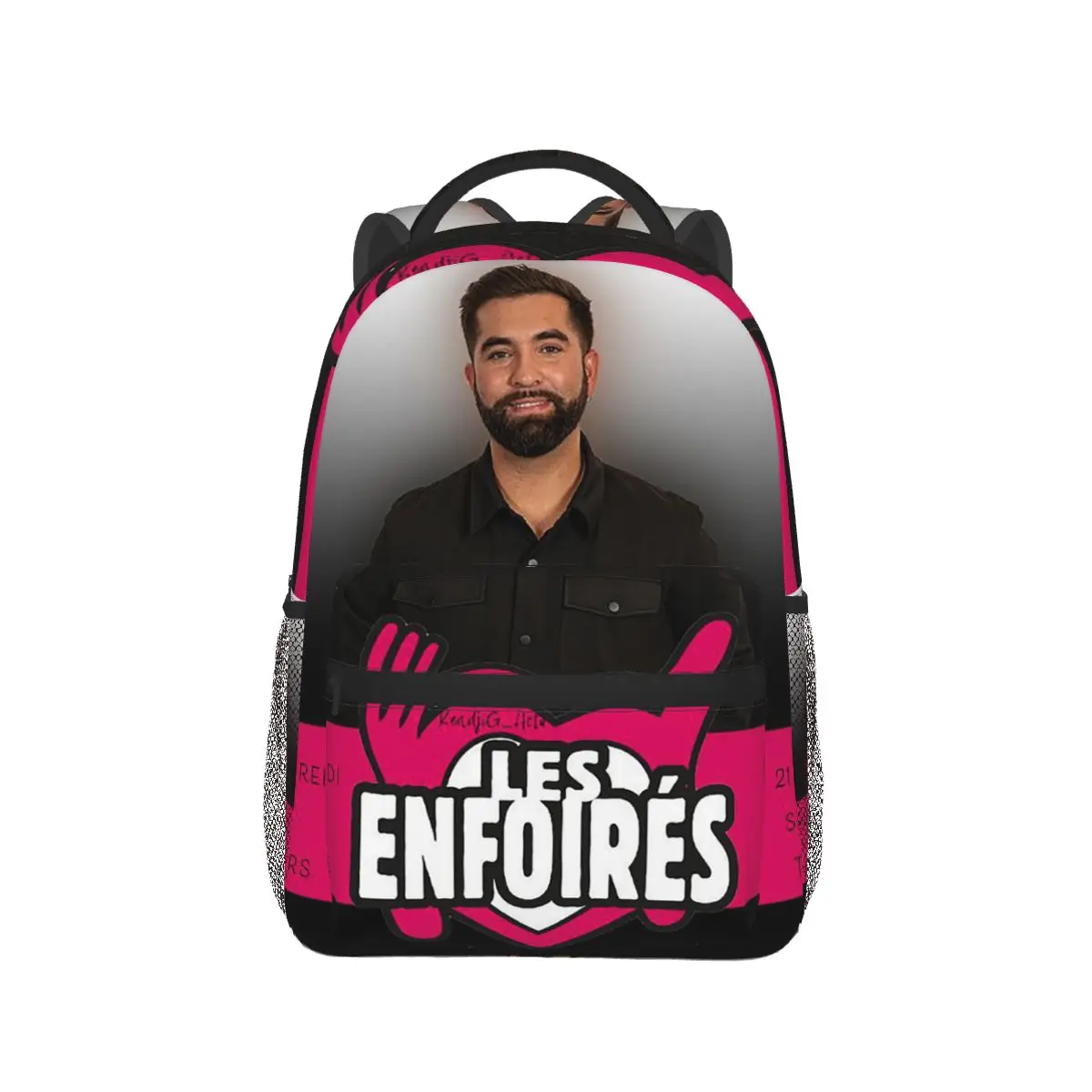 

Kendji Girac Backpack Hot Sale Daypack Large Capacity Boys Girls BookBag School Bag Shoulder Bags for Men Women