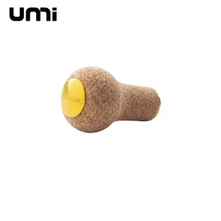Umi 1pc Fishing Reel Handle Knob DIY Handle Accessories Rubber Cork Include 2pc Bearing Modified Grip Pill Daiw And Shima Rocker