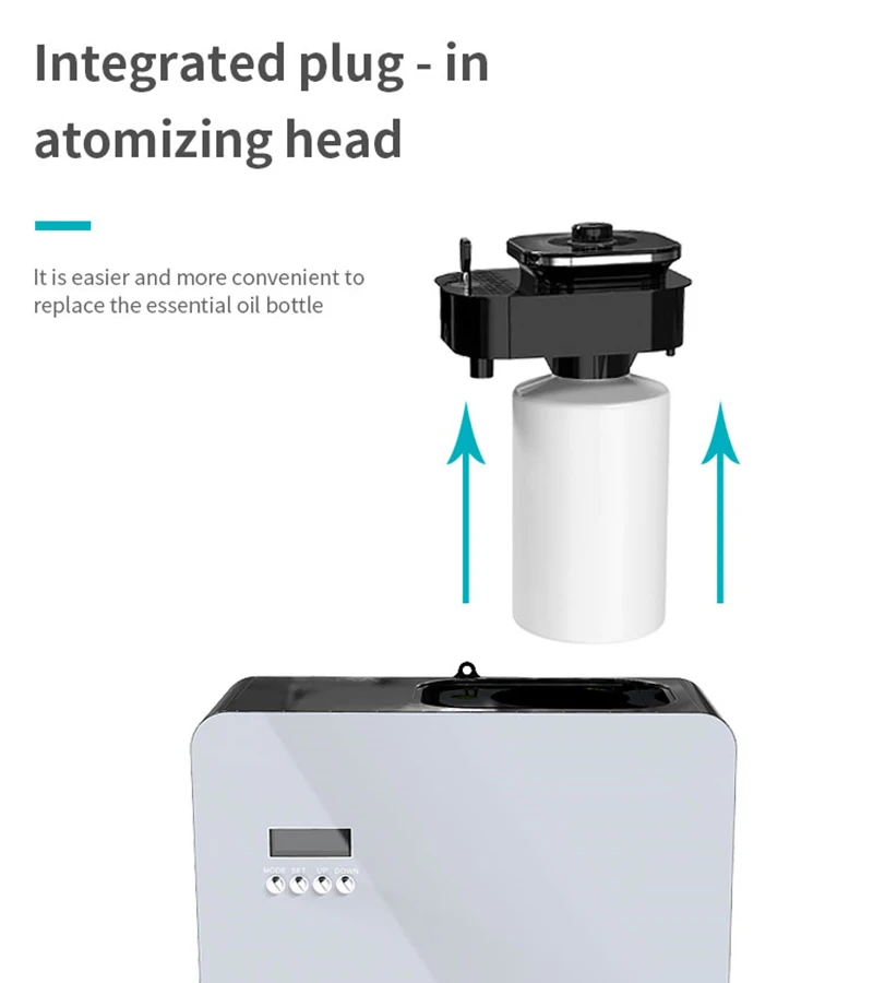 Namste Waterless diffusore di olio essenziale 800ml odore elettrico per la casa Smart Timing diffusore di fragranze dispositivo deodorante per Hotel