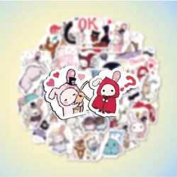 40 Pcs Sentimental Circus Graffiti Retro Style Stickers for DIY Scrapbook Suitcase Bottle Phone Laptop Guitar Car Decal Helmet