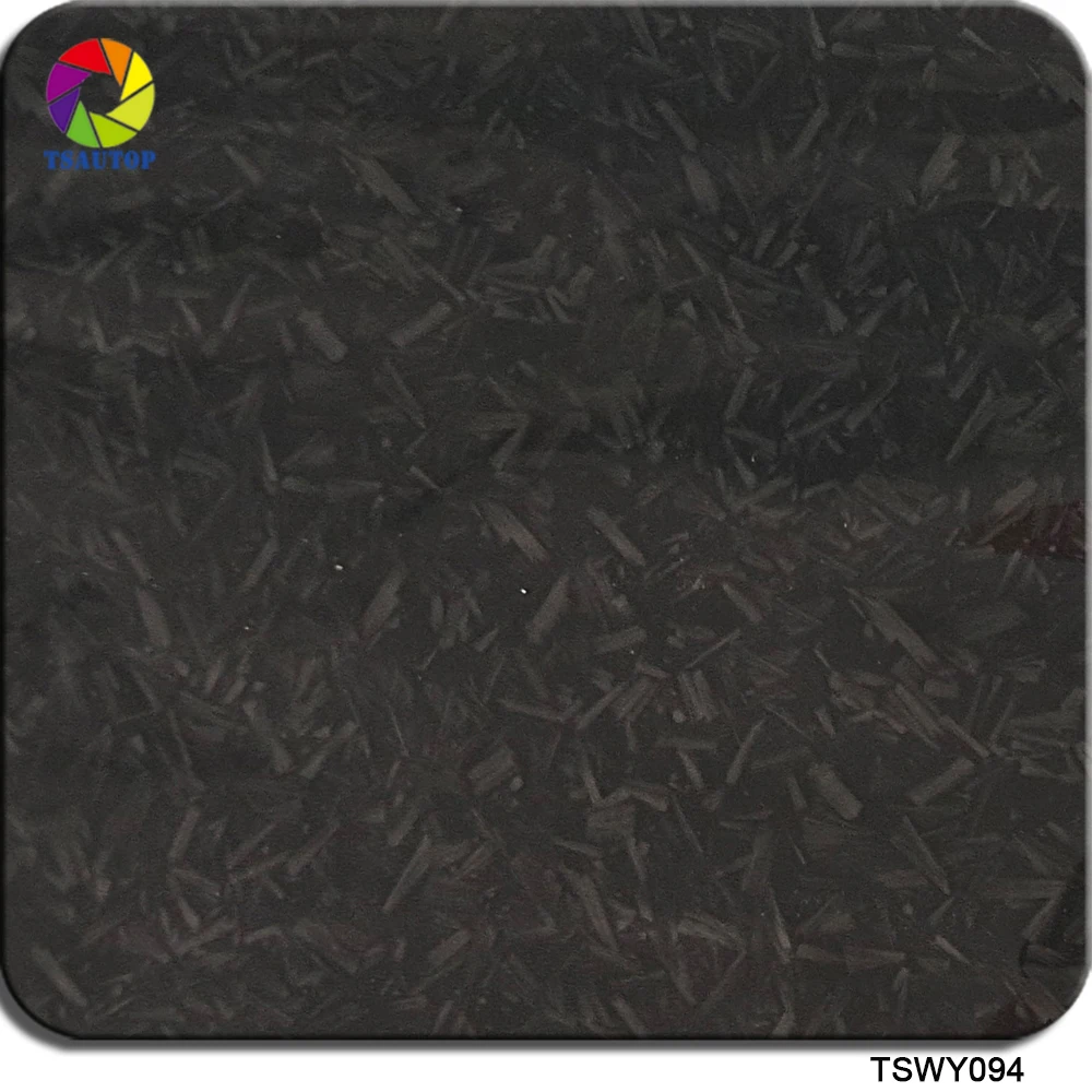 

Free Shipping TSWY094 0.5*2m/10m forged Carbon black basic and silver Water Transfer Printing Hydrographics Film