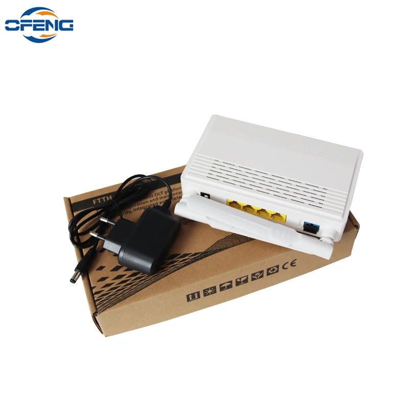 

100% Original New 1GE 3FE WIF EPON ONU SCUPC HUR3020ER FTTH Terminal Router Optical Network Unit ONT Modem English