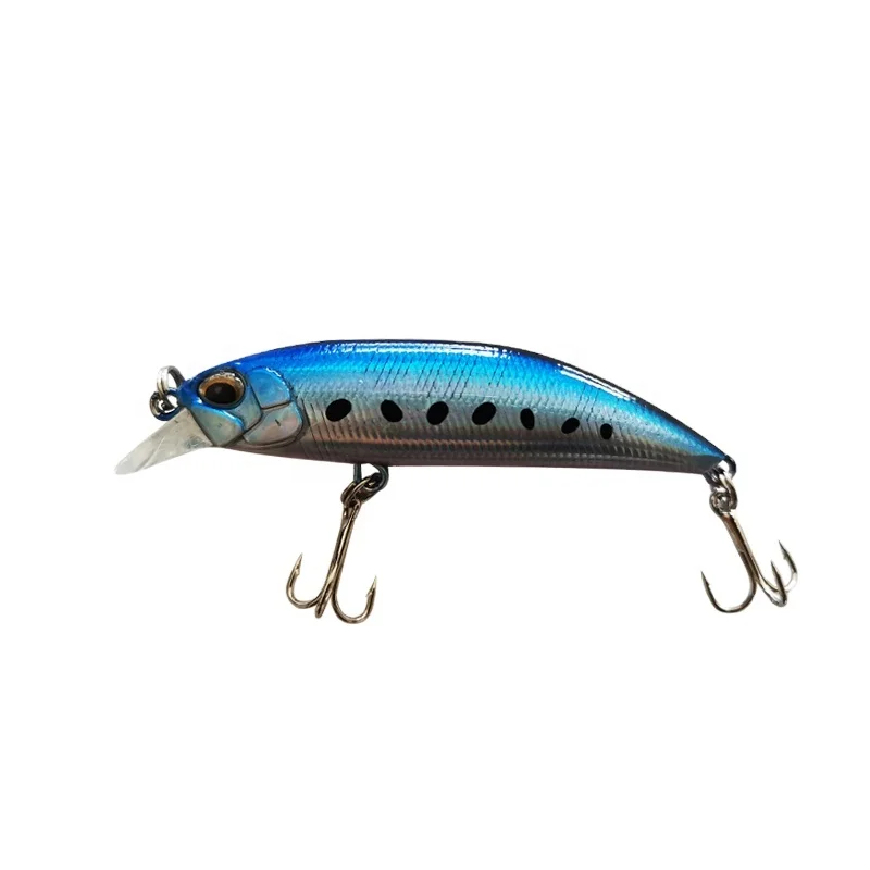 

Hot Sell Cheap Fishing Hard Bait 60mm 8.1g With 3D Eyes Sinking Minnow Fishing Lure