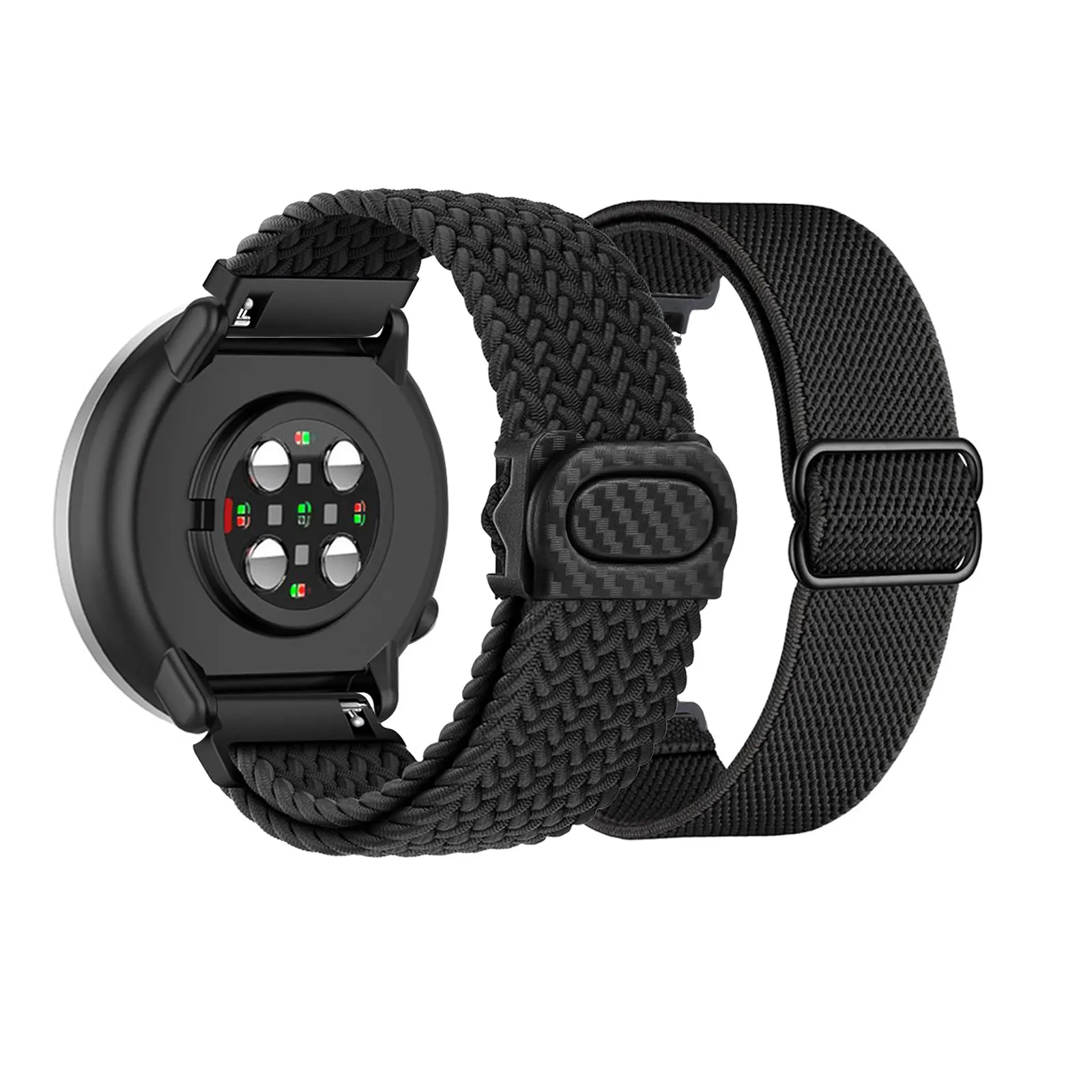 

2pcs Elastic Nylon Bands for Polar ignite 3/ignite 2/ignite/Unite/Pacer Strap for Men and Women