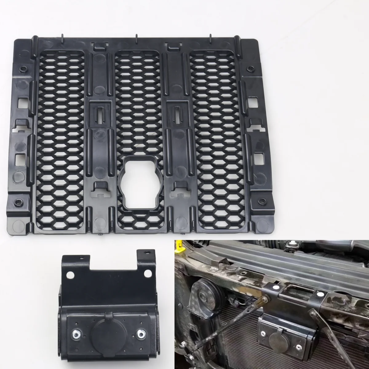 Lantsun Tailgate Bracket Hinge Tire Carrier for jeep wrangler JL 1046