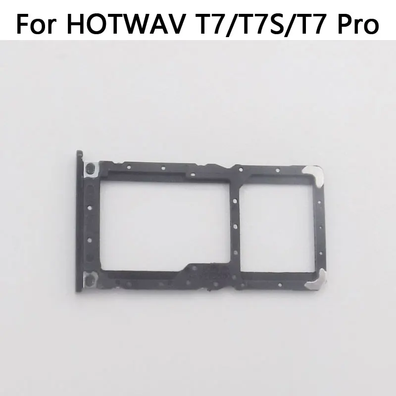 Neue Original HOTWAV T7 T7 Pro T7S SIM Karte Tray SIM Karte Halter Tablett Karte Slot Adapter Für Hotwav T7 Pro Smart Telefon