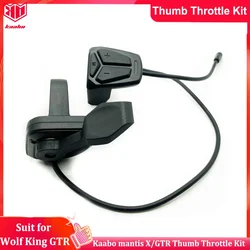 Original Kaabo Thumb Throttle Button Kit Spare Part Suit for Kaabo Wolf King GT/GTR Mantis X Mantis King GT TFT Electric Scooter