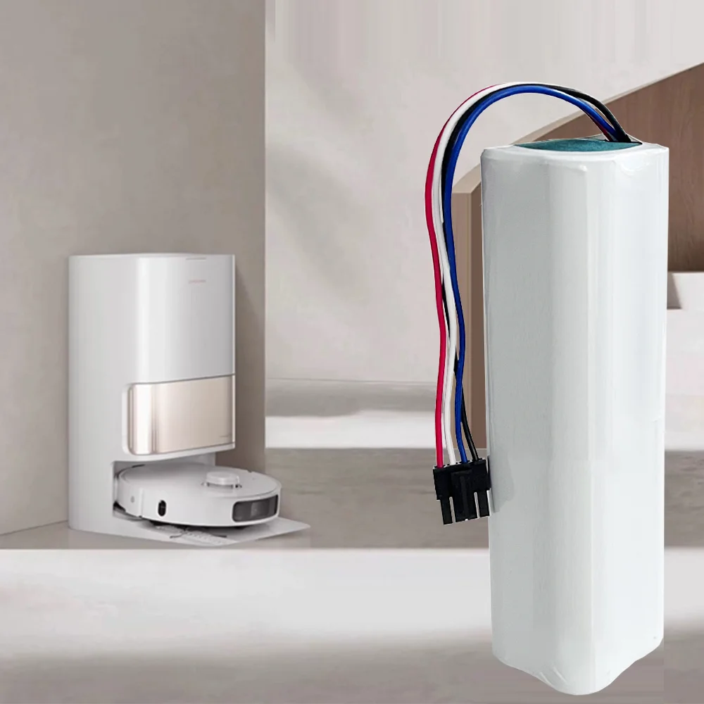 

6800mAh Battery 14.8V for Xiaomi Mijia X10+PLUS B101CN OMNI 1S and Dreame F9 D9 L10 Pro Plus S10 S20 X10 Sweeping Mopping Robot