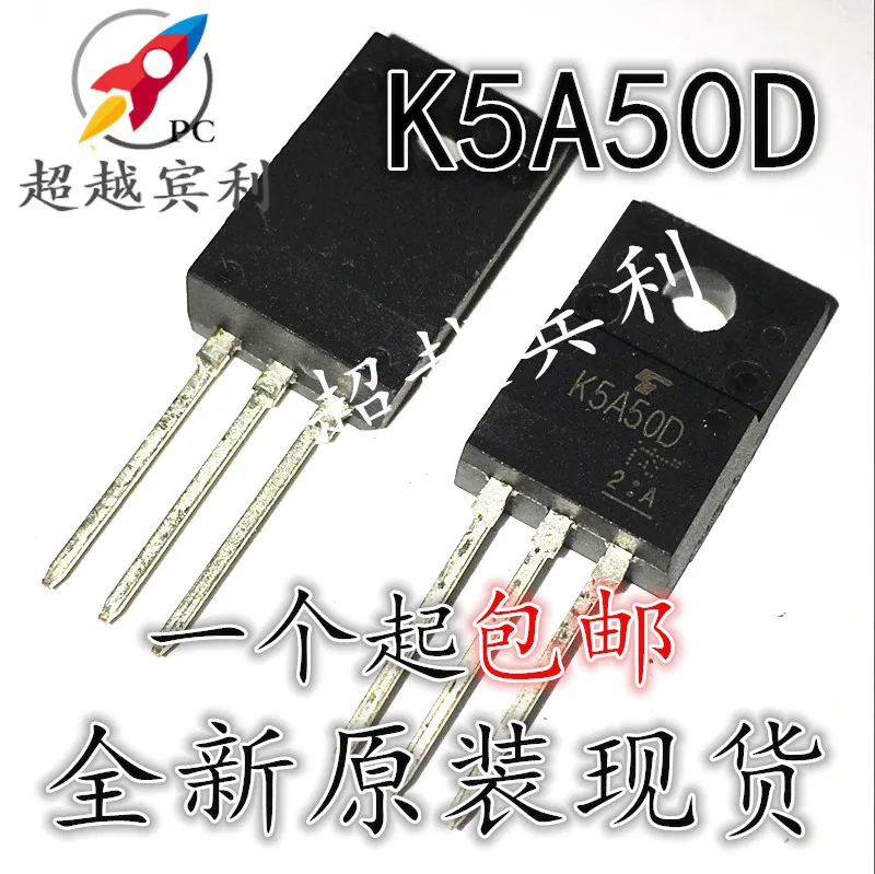 30 stücke original neue k5a50d tk5a50d TO-220F 5a 500v mosfet