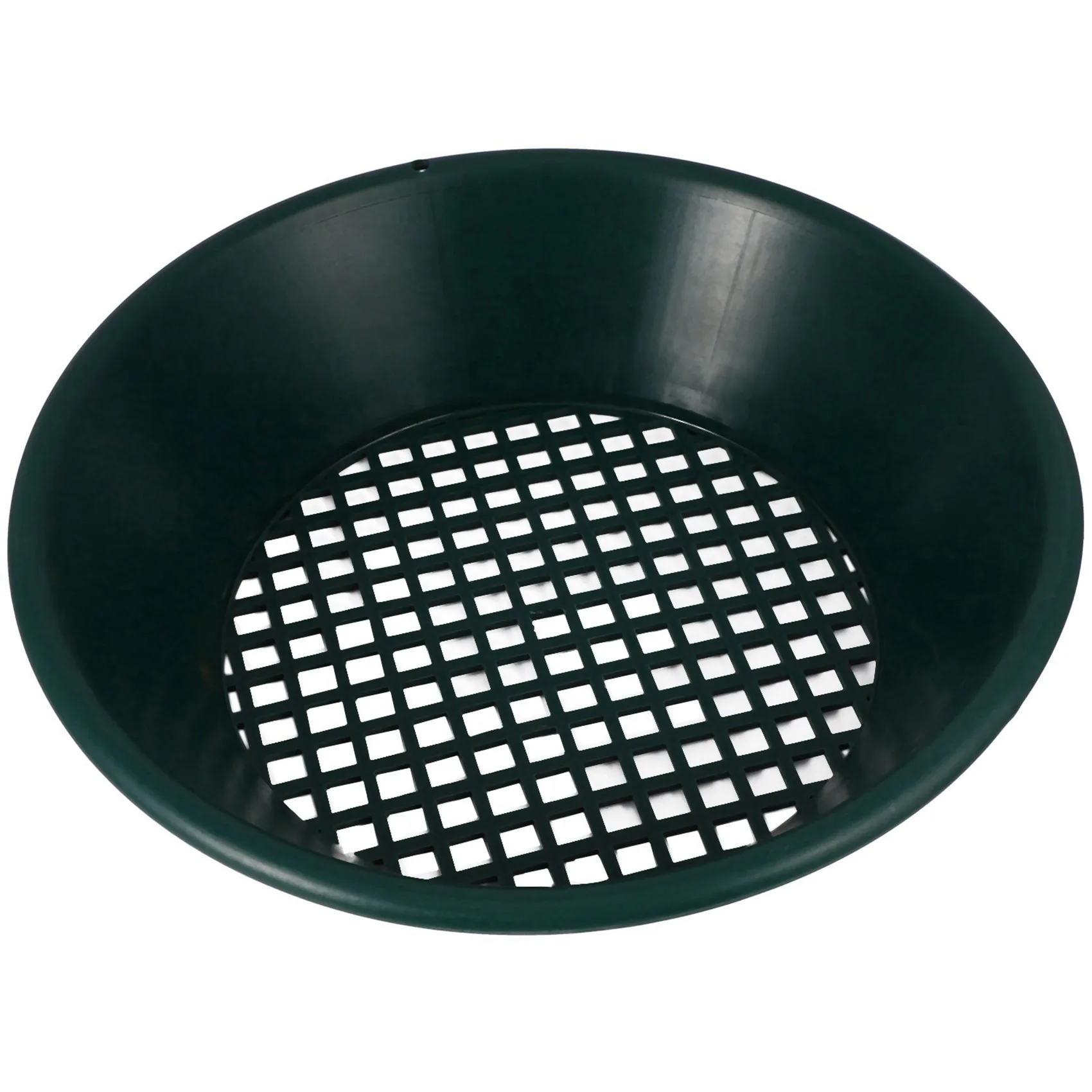 

A23PBG 2Pc Green Gold Pan Sifting Classifier Mesh Screen Mining Sifter Metal Detecting Tool Panning Classifier 34X34X10cm