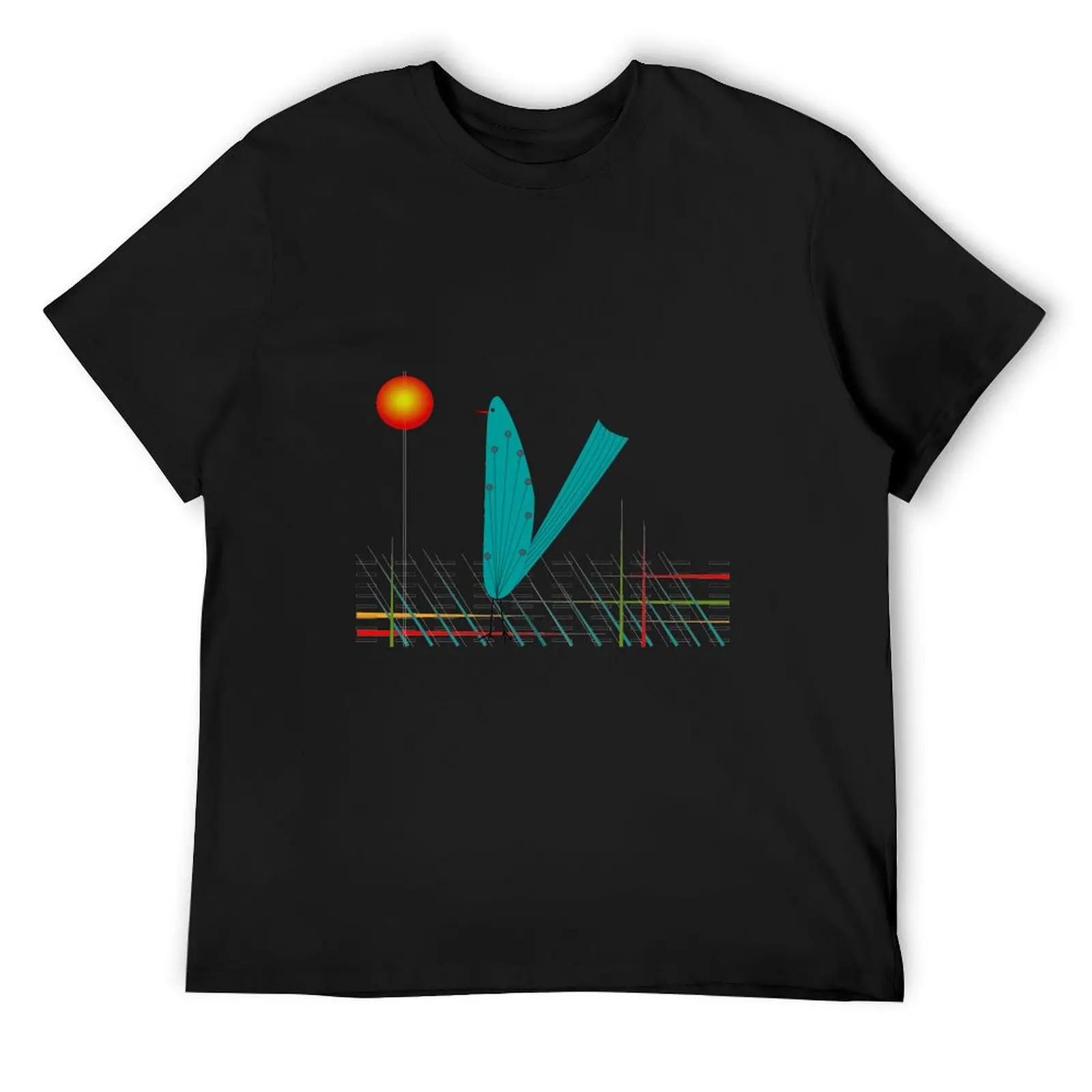 

Mid-Century Modern Bird T-Shirt vintage anime shirt plus size clothes kawaii clothes mens graphic t-shirts