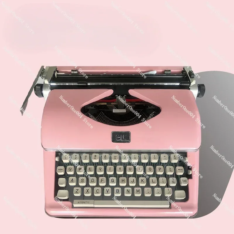 

Applicable To The New Manufacture of Typewriters, Metal Machinery, Unplugged English Keyboard, Normal Use, Retro Literary Gifts