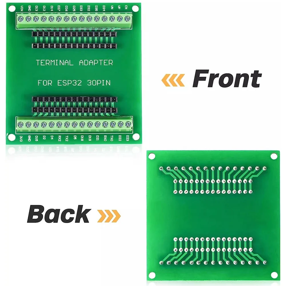 ESP32 Expansion Board 30Pin GPIO Breakout Board Compatible with 30 Pins ESP32 Development BoardJAS