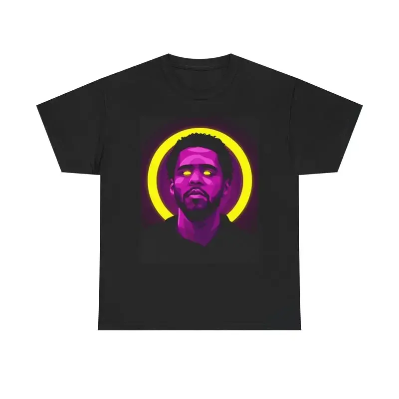 J Cole T Shirt Vintage Rap Hip Hop Heavy Cotton