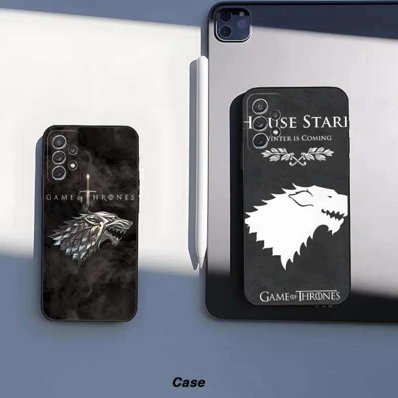 Winter Coming Stark Phone Case For Redmi 8 10 Poco X3 9 X3Nfc 12 9T X3 9A 10 Pro Note 12 11 X5 Pro 8 Plus 11 S Case