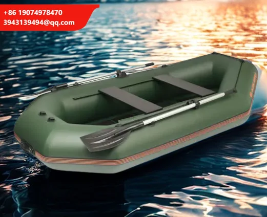 

Inflatable PVC Fishing Boat For Adults Water Rafts Lakes With Aluminum Oars Air Pump Carry Bag Drifting