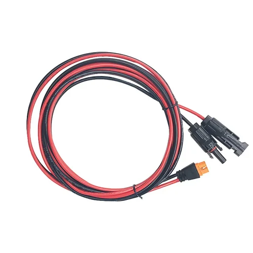 Imagen 2 del producto Adaptador de MC-4 a XT60I, Cable de conexión de 10/12AWG, Cable de carga de Panel Solar para generador Solar, estación de energía portátil