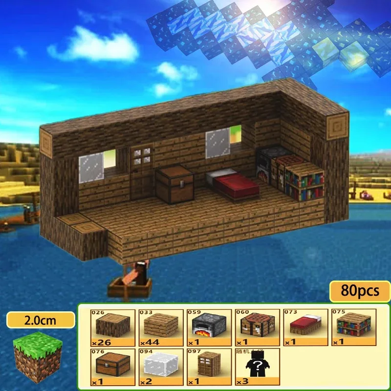 2.0cm DIY 80szt. Klocki konstrukcyjne Moja Magnetyczna Światło Klocki Magnetyczne Zabawka do składania dla dzieci model dekoracja 3 lata +