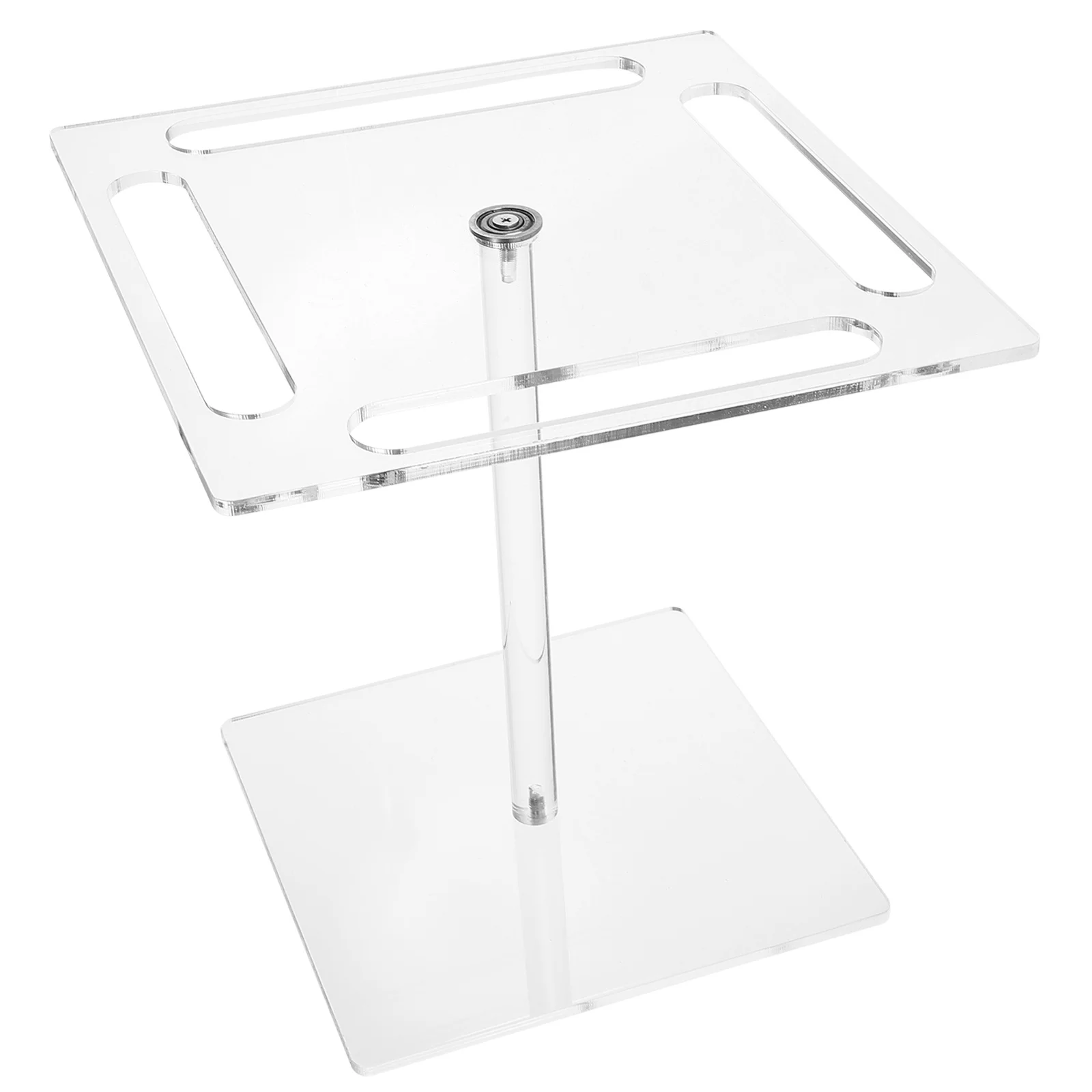 

1pc Transparent Acrylic Rotating Eyeglass Display Stand For Home Office Retail Decorative Rack Sunglasses Holder Organizer