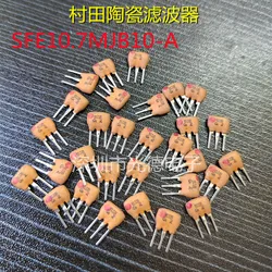 50PCS/ Original Murata intermediate frequency ceramic filter SFE10.7MJB10-A 10.7JB 10.7MHZ straight plug 3 feet