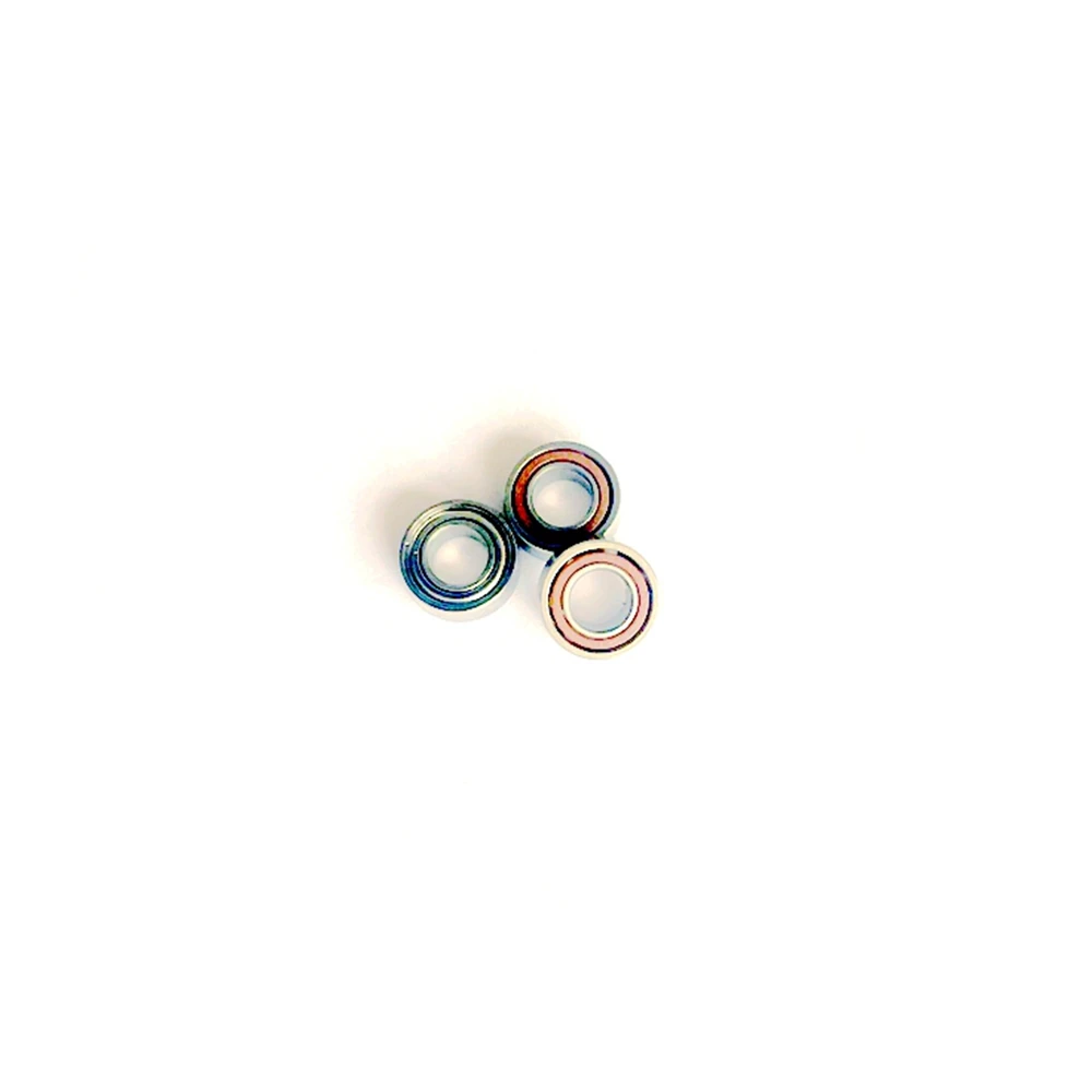 SHQLDPB 10pcs More Strong Phenolic Brown Cage Handpiece Ceramic Bearings SR144TiZN for Ruca NSK 3.175x6.35x2.38mm SR144