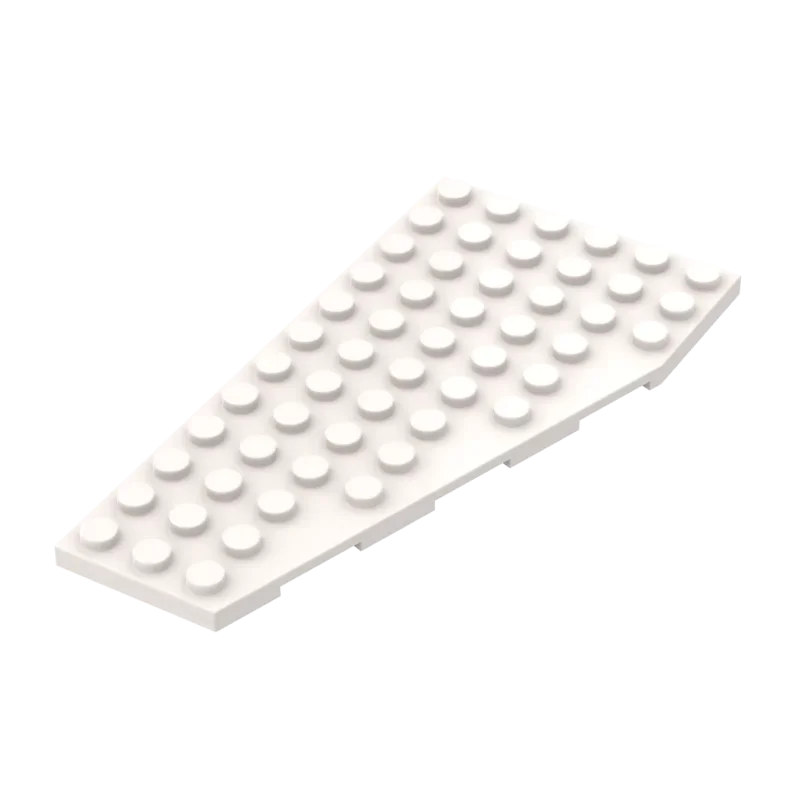 1pc WeBrick  Brick Parts 30355 Wedge Plate 6 x 12 Left High-tech Assembly Building Blocks Parts Compatible Accessories Kids s