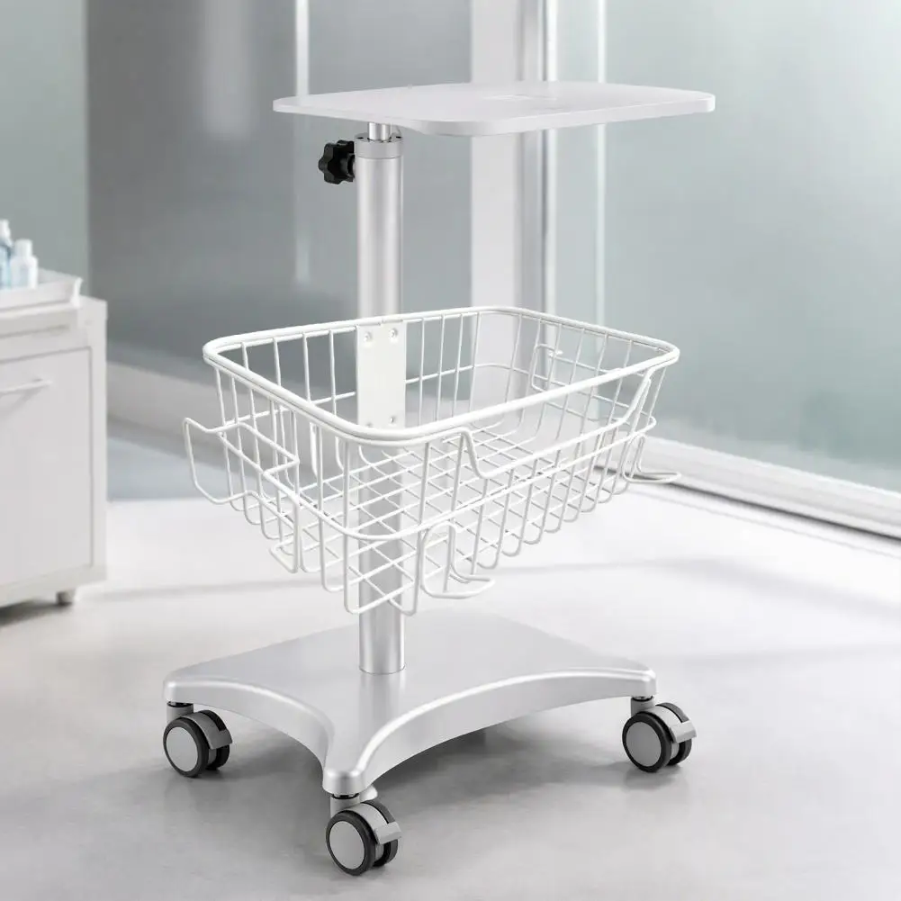 Wire Mesh Storage Basket Durable Steel Wire Mesh Cart Storage Basket Multi-purpose Equipment Organizer Bin Clip-on Tool Cart