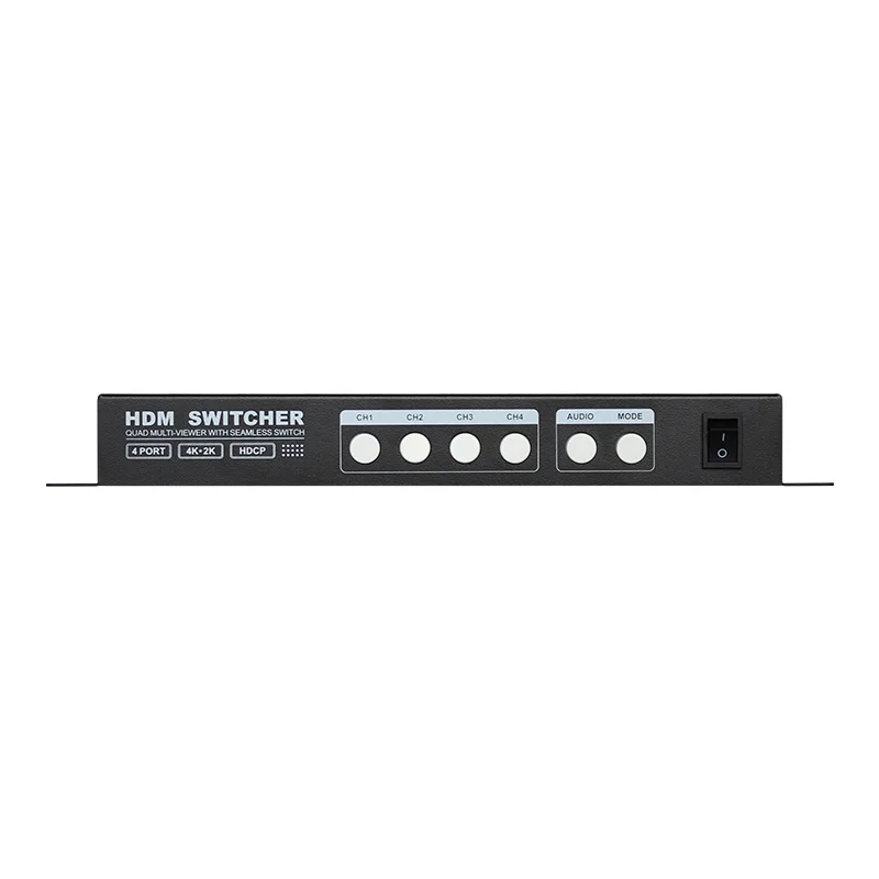 AMS-QMV-H4 4K Quad Multi Viewer 4 In 1 Out Seamless Switch PIP Picture Screen Divider Video Converter For Switcher