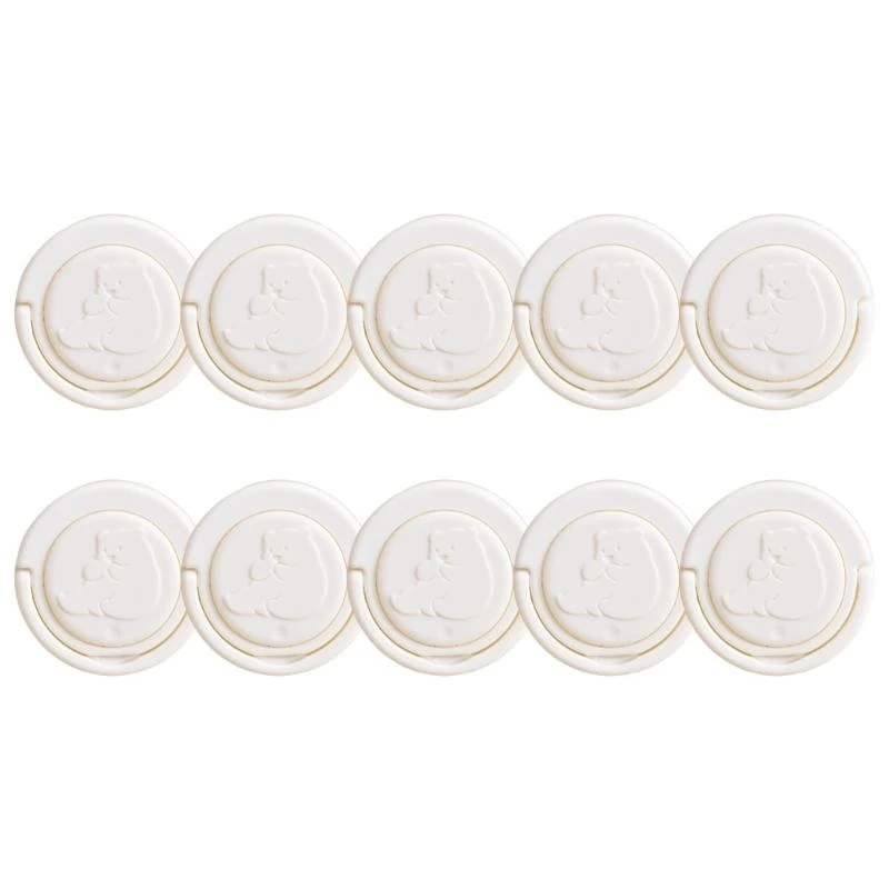 

10pcs Child Safety Socket Cover Easy Access for Adults Electrical Outlets Guard