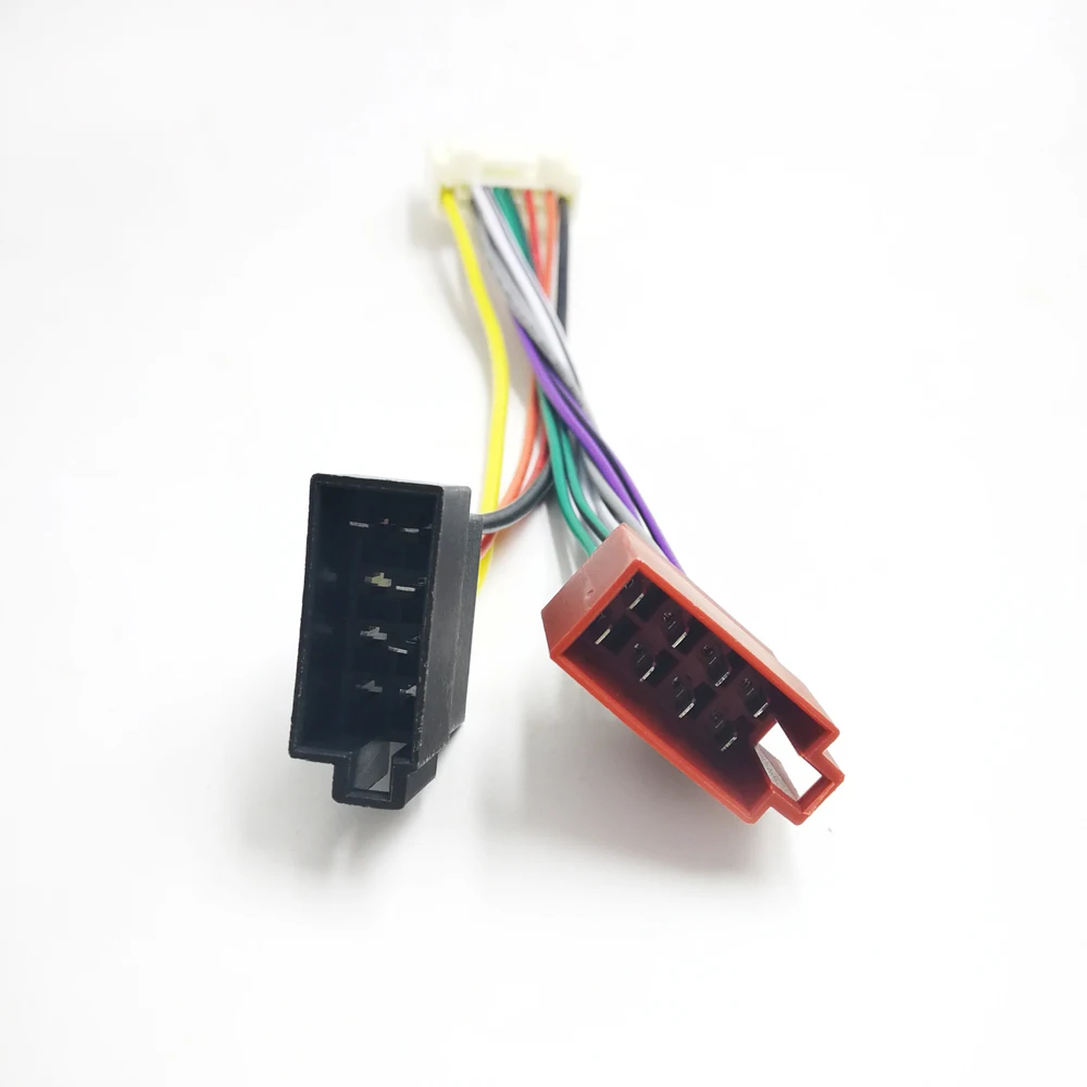 Biurlink 2025 Car Radio ISO Connector Plug Adapter Wiring Cable for Nissan Murano Pulsar Micra Tiida CII Juke F15 Navara D40