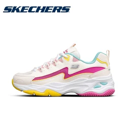 Skechers buty damskie Casual D'LITE Chunky sportowe buty do chodzenia lekkie oddychające odporne na zużycie antypoślizgowe trampki szkicers mujer