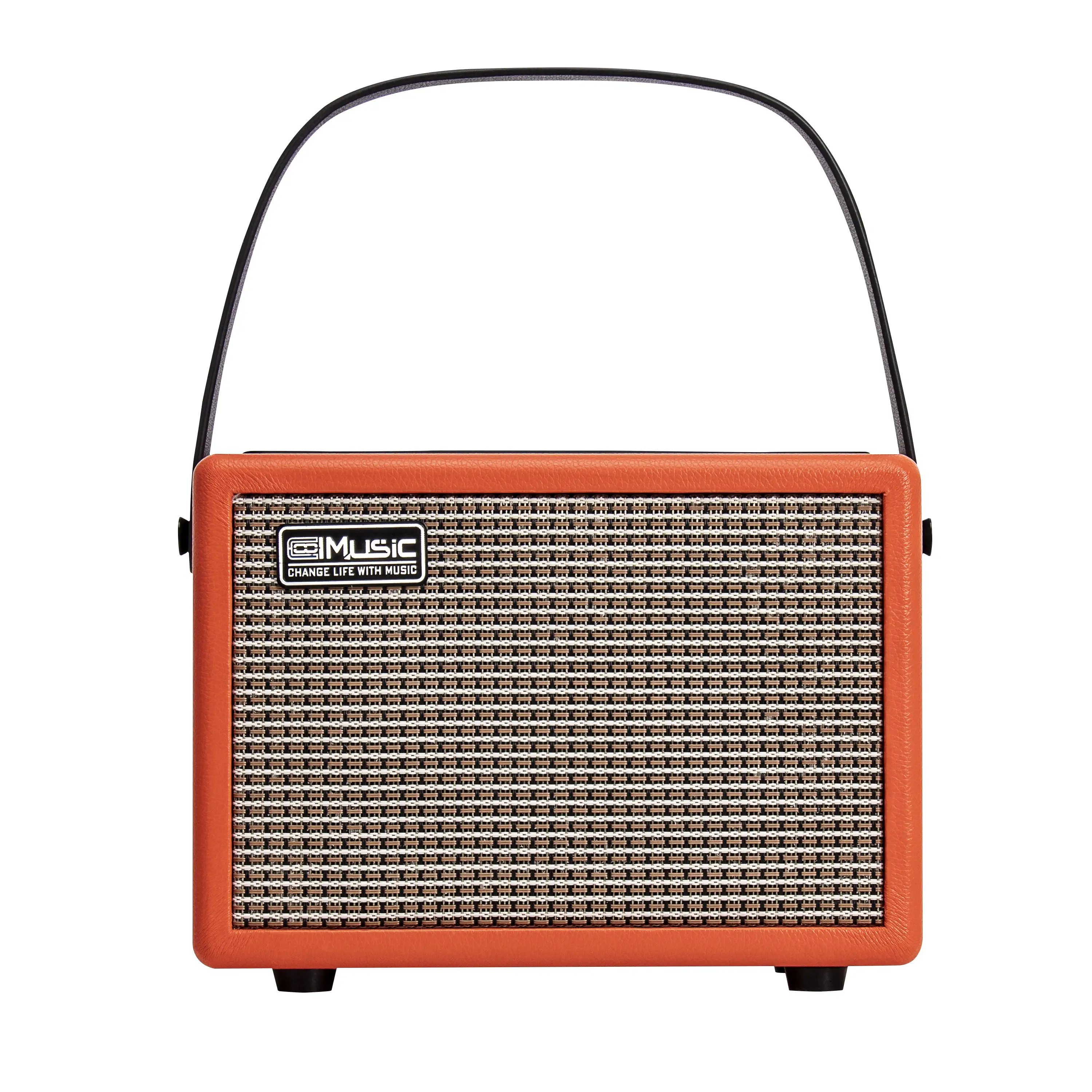 COOLMUSIC-Electric Guitar Amplifier, Beginner, Bluetooth Amp, Rechargeable, Distortion Effect, Music Instrument, 15G