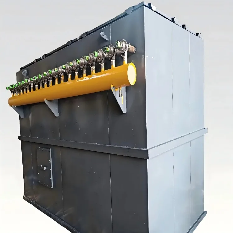 Industrial Central Dust Collection System with High-Pressure Centrifugal Fan