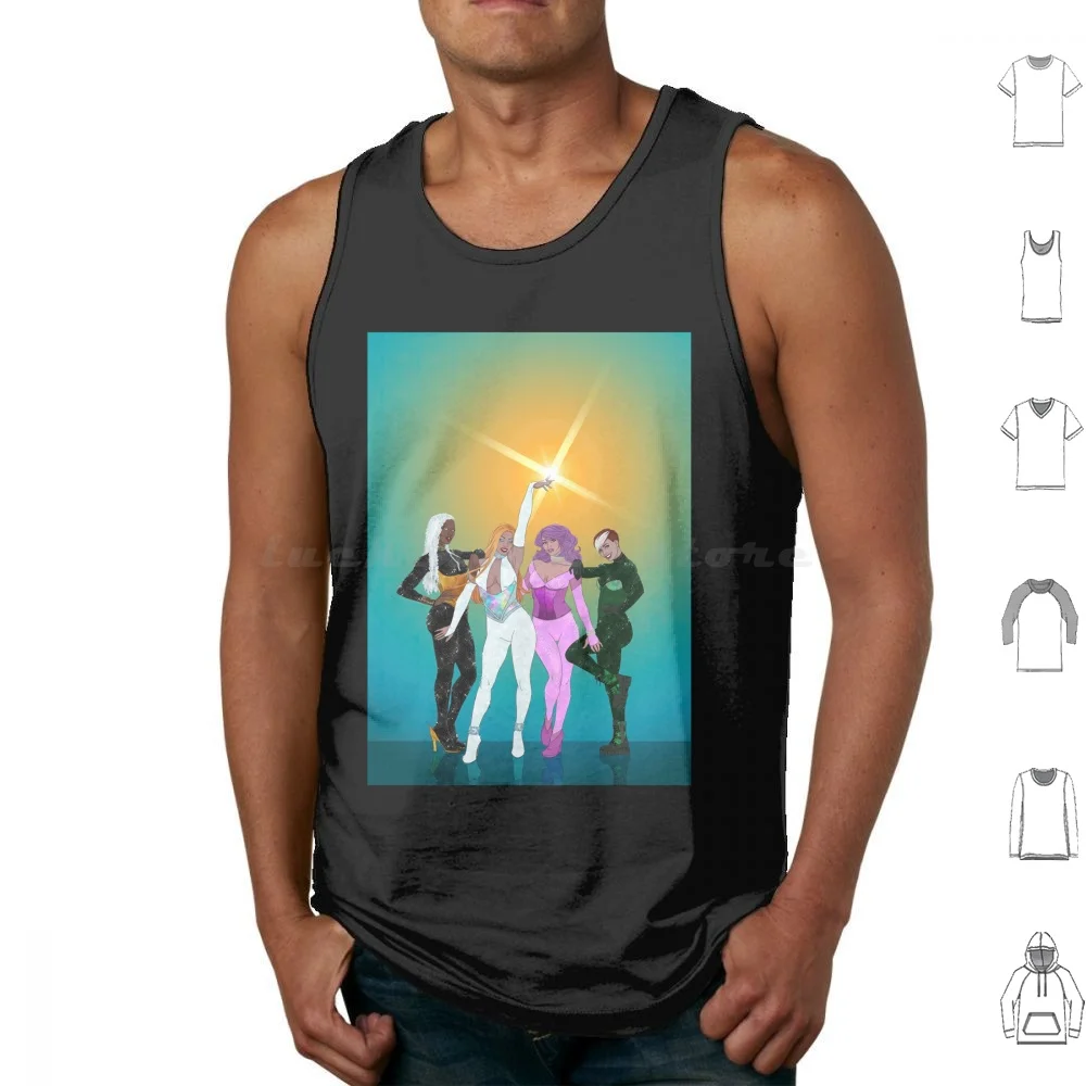 Camisetas sin mangas nuevas Aloud-Something con estampado de algodón para niñas Aloud Nadine Coyle Cheryl Cole Kimberley Walsh Nicola Roberts Sarah